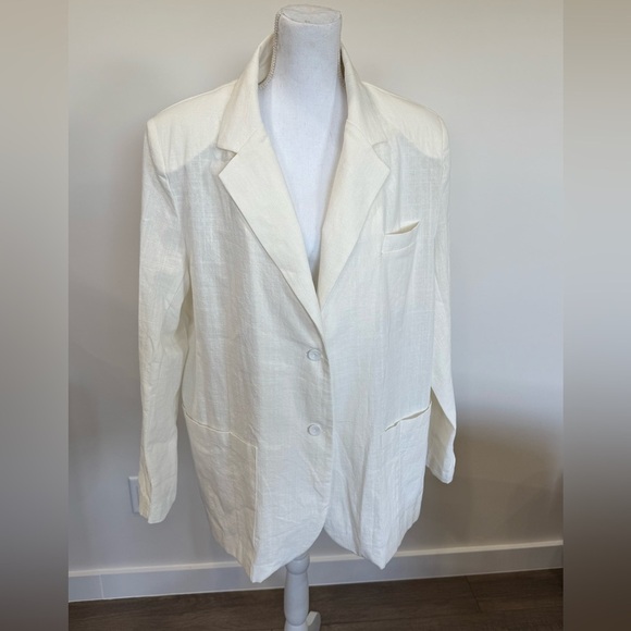 Storets Two Button Oversized Blazer Size S/M Minimalist Chic Contemporary - Picture 1 of 9